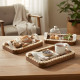 Wooden Tray Set 3 Pcs